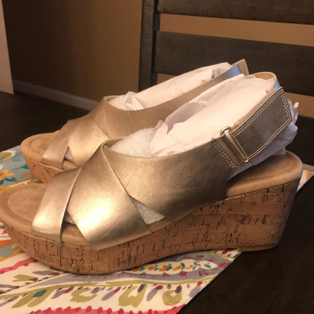 Brand New In Box Chinese Laundry Delight Wedges